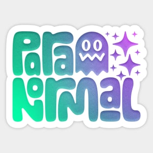 Paranormal Sticker